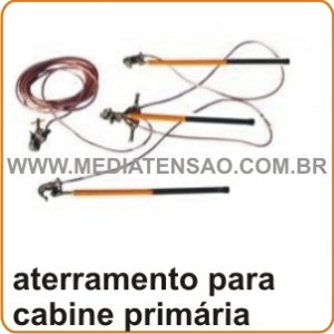 Conjunto de Aterramento Temporário para Cabine Primária 15/25Kv