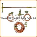 Conjunto de Aterramento Trifásico – MT455 – Até 36kV