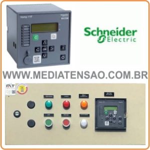 Painel com Relé Schneider Vamp 11