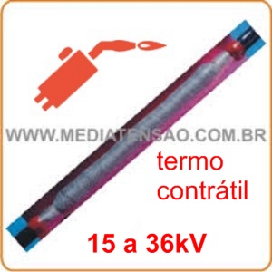 Emenda Termocontrátil HVS TE (Raychem/Tyco) para cabos até 36kV