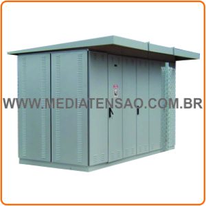 Cabine primaria blindada compacta ENEL Eletropaulo simplificada 15kV abrigado