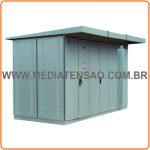 Cabine primaria blindada compacta ENEL Eletropaulo simplificada 15kV ao tempo