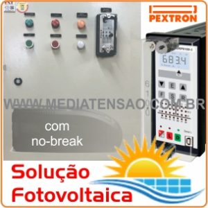 Painel com Relé Pextron URP 6100 – Homologado Cemig Funções 51, 67, 32, 25, 78, 81, 27, 59, 46, 47, 62, 74, 86, 98, 99