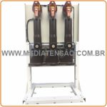 Disjuntor Schneider SF6 / SF1 24kV – On Board – Lateral – com Rele e Transformadores de Corrente