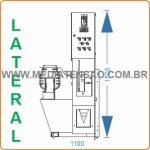 Disjuntor Schneider SF6 / SF1 36kV – On Board com Rele e Transformadores de Corrente