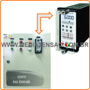 Painel com Relé Pextron URP 6000 – Homologado Cemig Funções  37, 50, 51, 51V, 51C, 50N, 51N, 51GS, 50Q, 51Q (46), 67, 67N, 67GS, 32, 59, 59N (64G), 27, 27-0, 47 (48), 81, 25, 78, 74, 86, 62BF, 98