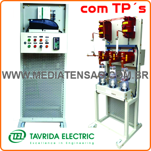 5-Disjuntor a vácuo 17,5 kV 800 a 20 kA High Tech – TVD – Tavrida – com  módulo micro processado cm-16 110/220v, On Board com trafos de corrente, trafos de potencial e relé de proteção