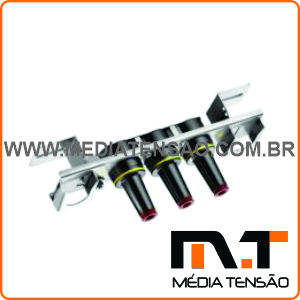 Barramento de Derivação 15 kV 200A Loadbreak Junction – 15-LJ200