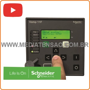 Vídeo de Parametrização Relé Schneider Vamp 11