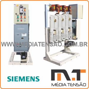 Disjuntor Tripolar a Vácuo Siemens 24kV 3AE6 On Board ou Off Board