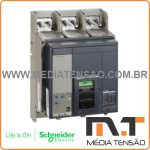 Disjuntor caixa aberta tripolar NT 1250 H1 Micrologic 2.0 Fixo – Schneider