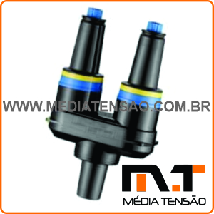 Plugue de Inserção Duplo 25 kV 200A Bushing Insert – 25-LFTI 200