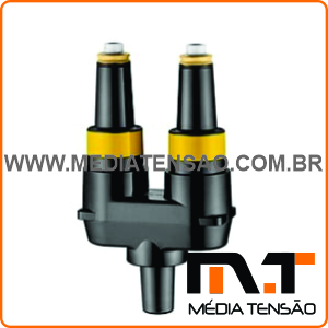 Plugue de Inserção Duplo 35 kV 200A Bushing Insert – 35-LFTI 200