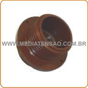 Bucha de Passagem Uso Interno em Epóxi 15 e 25kV – Flange Redonda