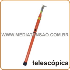 Vara de Manobra em Fibra de Vidro – Telescópica