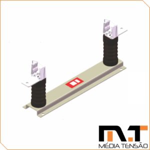 Base Unipolar 36Kv – 400A para Fusíveis Limitadores de Corrente HH