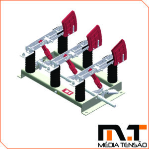 Chave Seccionadora Tripolar Abertura SOB Carga, Uso Abrigado