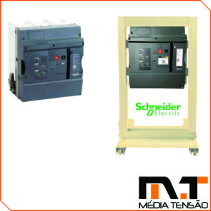 Disjuntor Schneider Easypact / Evolis Vacuo Tripolar 17,5kV 630 1250A 25kA – Off Board – Padrão CEMIG